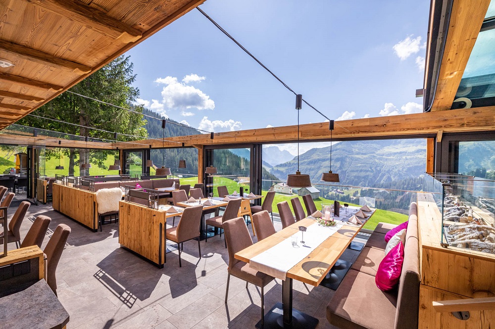 Open Air Restaurant - Hotel Gasthof Walisgaden